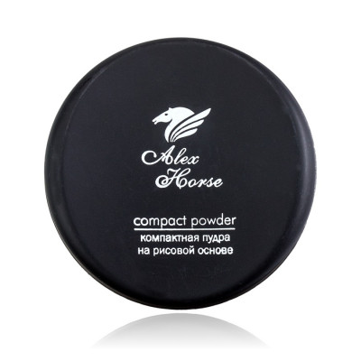 AP-480 Black Компактна пудра на рисовій основі №1