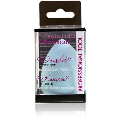 Спонж для макіяжу Christian CSP-718 Light Blue ¶