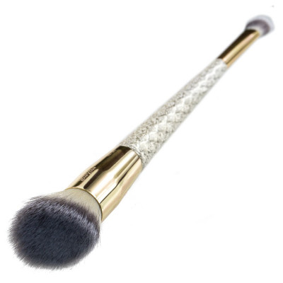 MB-259 Двійний пензлик для контуринга і коректора золотистий