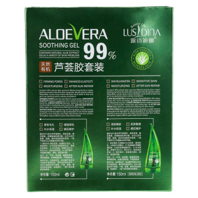 DJ-830 Набір Гель Алое Вера (універсальний,зволожуючий) (2 шт.) 100 ml & 150 ml