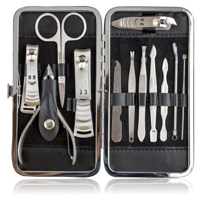 MS-15 Набір для манікюра і педикюра maXmaR в чорному футлярі