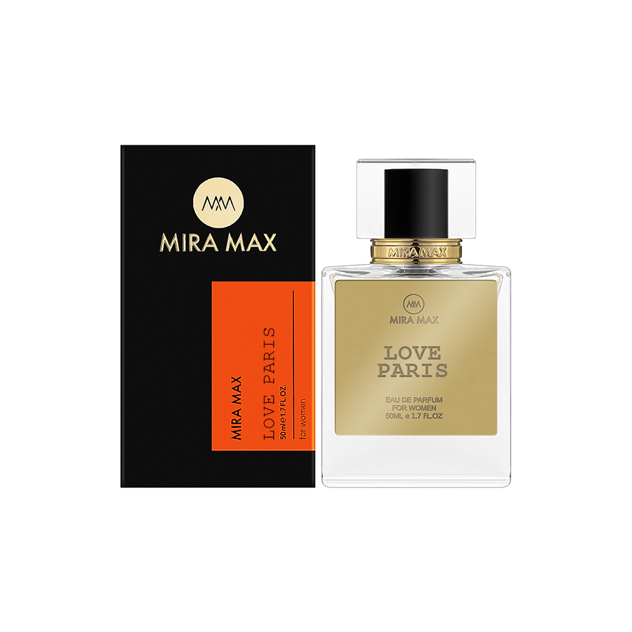 Парфумована вода для жінок Mira Max LOVE PARIS(Yves Saint Laurent YSL Mon Paris Only In Paris) 50мл