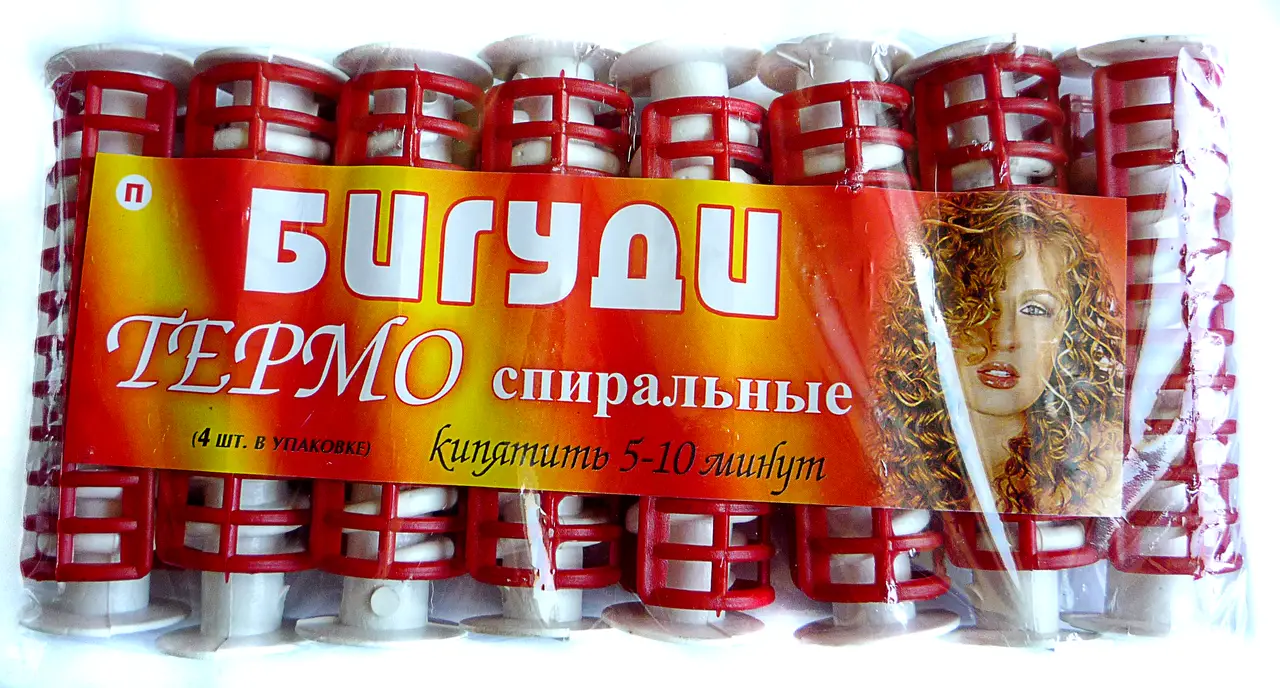 Спіральні Термобігуді Великі (4 шт в упаковці)