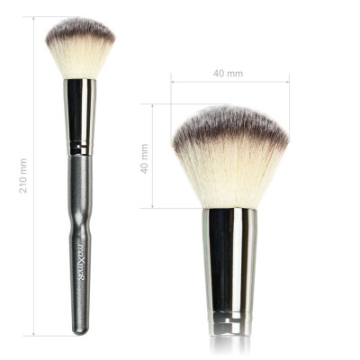 MB-163 Пензлик для тональної основи, пудри, румян, бронзаторів