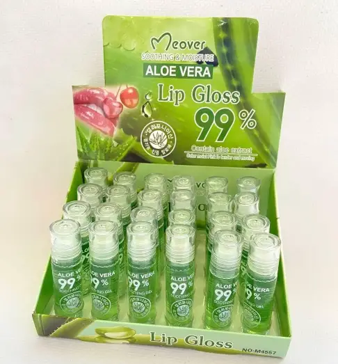Блиск д/губ кульковий Алое 99% VS