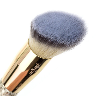 MB-259 Двійний пензлик для контуринга і коректора золотистий