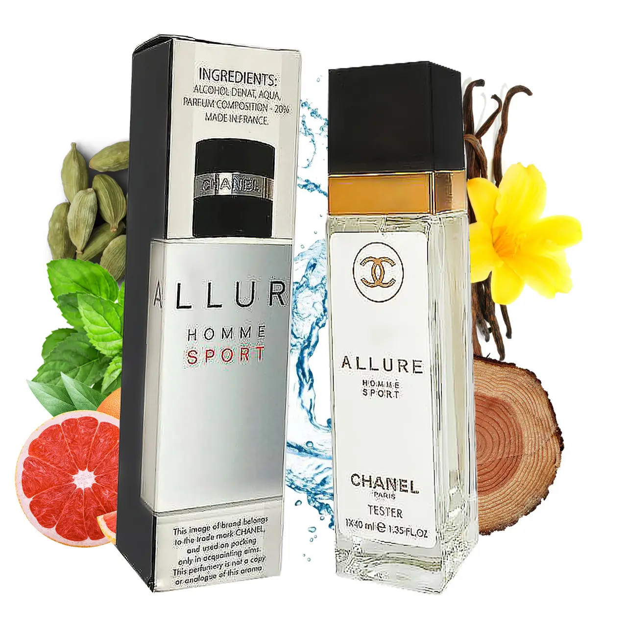 Chanel Allure Homme Sport ТЕСТЕР G чоловічий 40 мл