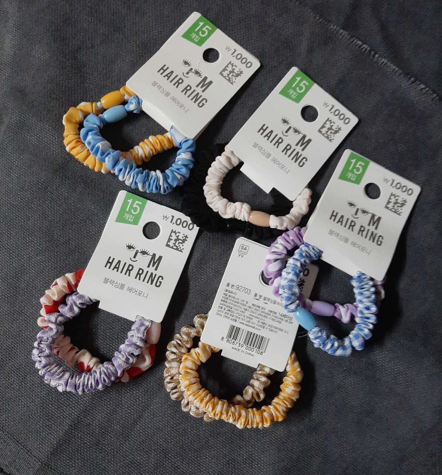 RB1298 Резинка кольорова мікс 5 см 1 планшетка