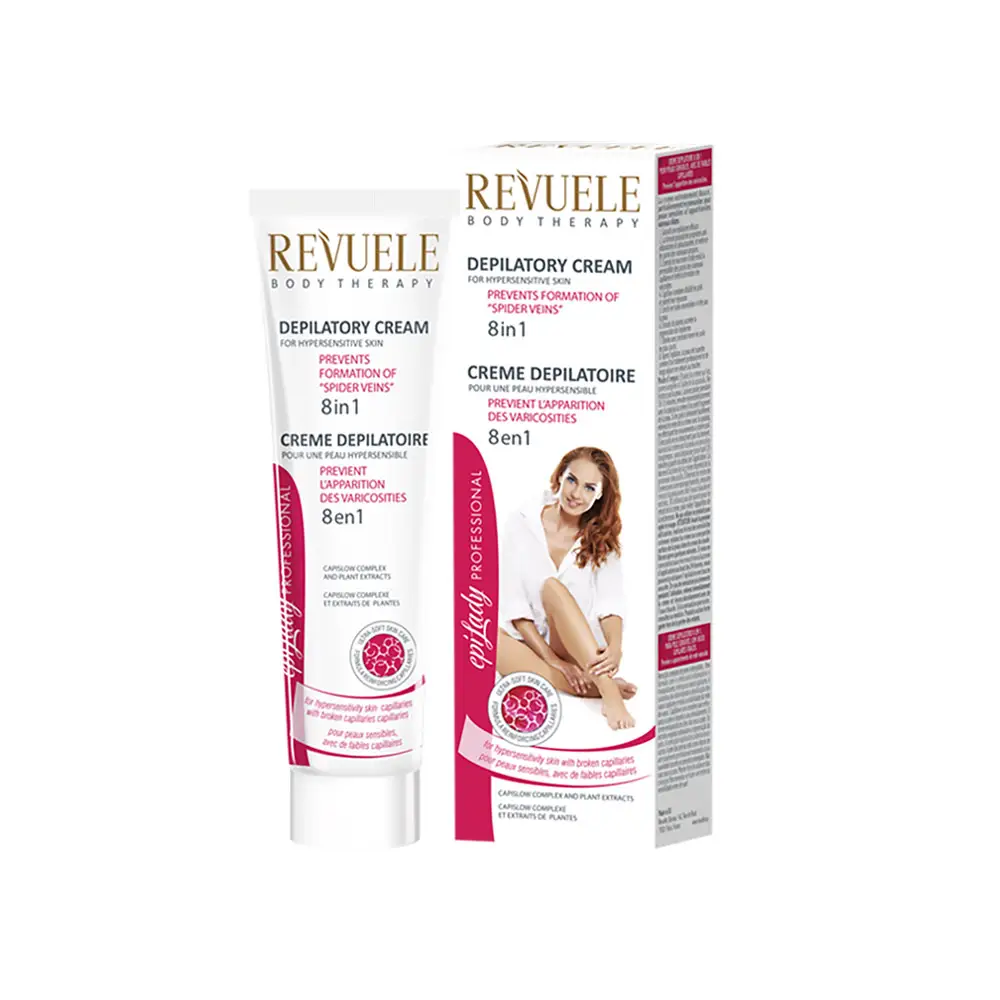RV_Крем для депіляції 8в1 д/гіперчутл. шкіри з компл. CAPISLOW і росл..екстр., 125 мл