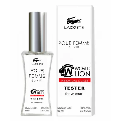 Тестер Емірати Lacoste Pour Femme Elixir(жін) 60мл